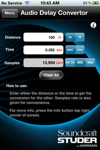 Image 2 for Audio Calc Toolkit