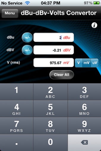 Image 3 for Audio Calc Toolkit