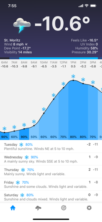 Imagen 3 para Snowflake Weather