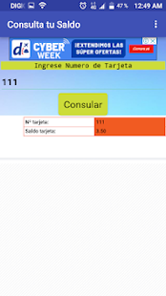 Image 0 for Consulta Saldo Metro Bus …