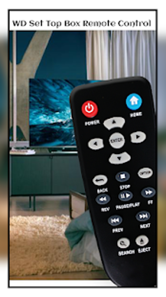 Imagen 1 para Remote Control For WD Set…