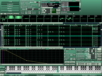 Image 1 for MilkyTracker for Debian (…