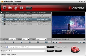 Imagen 3 para Pavtube MKV Converter