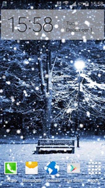 Imagen 2 para Snow on Screen Winter Eff…