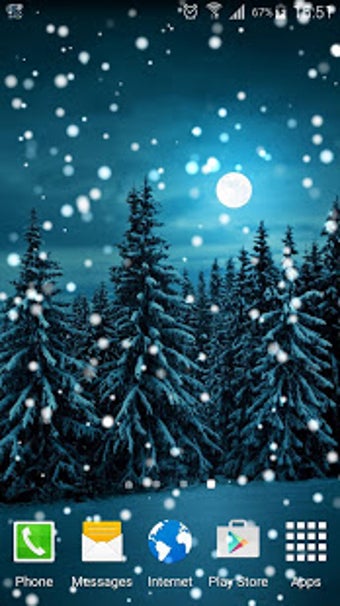 Imagen 3 para Snow on Screen Winter Eff…