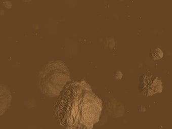 Image 0 for Asteroids in space