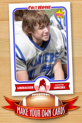 Image 0 for Football Card Maker - Mak…