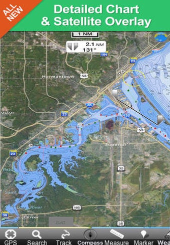 Image 0 for US Great Lakes HD - GPS M…