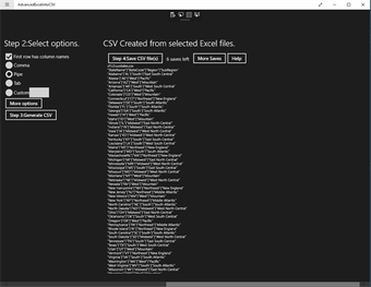 Imagen 0 para Advanced Excel into CSV f…