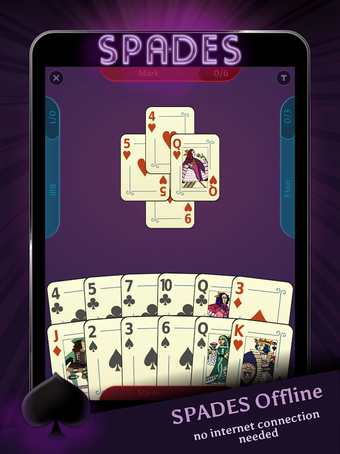 Imagen 1 para Spades Offline
