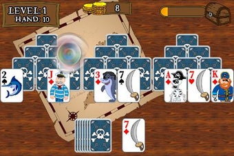 Imagen 1 para Pirate TriPeaks Solitaire