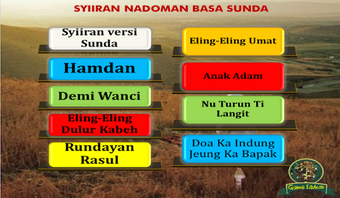 Image 3 for Lagu syiiran nadoman