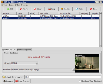 Imagen 0 para 3GP to MPEG Converter