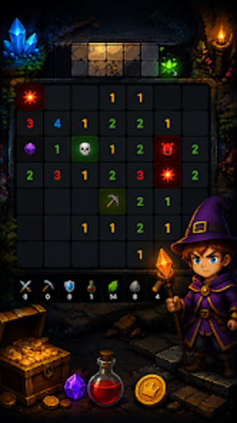 Image 0 for Lucky Delve: Minesweeper …