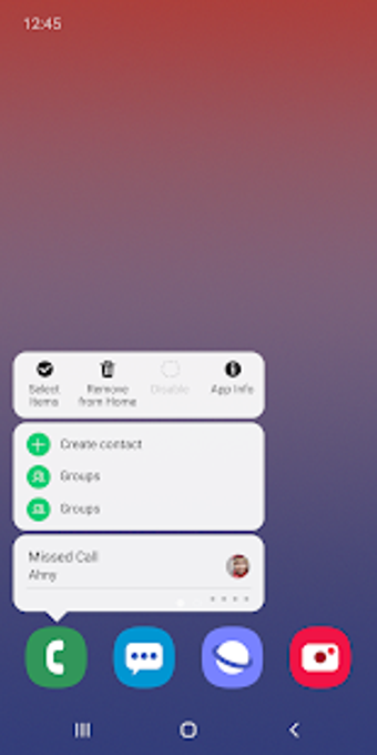 Imagen 2 para Samsung One UI Home
