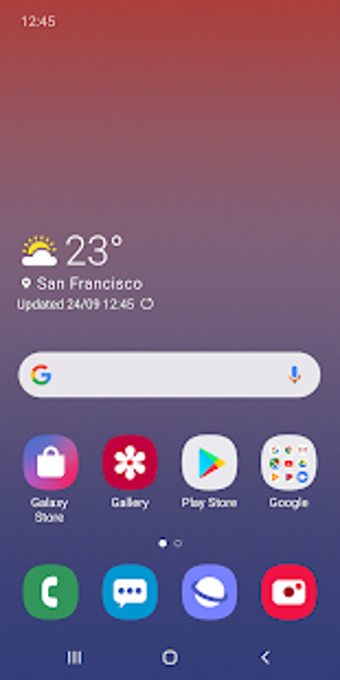 Image 0 for Samsung One UI Home
