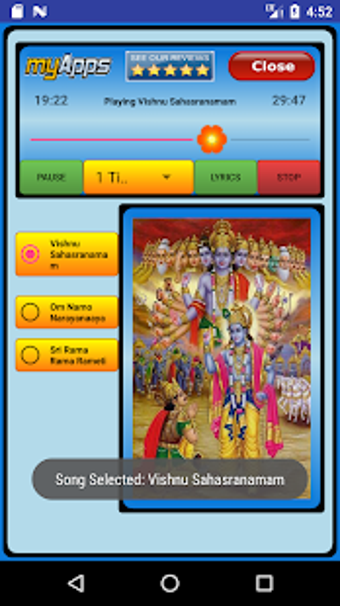 Imagen 0 para Vishnu Sahasranamam Audio