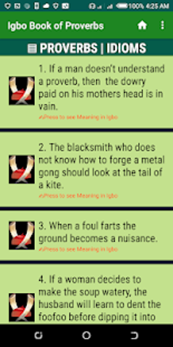 Image 1 for Igbo Proverbs (Ilu Igbo)