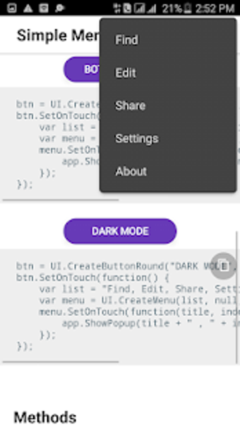 Image 2 for DroidScript UI Kit