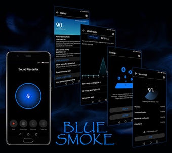 Imagen 1 para [EMUI 5/8/9.0]Blue Smoke …
