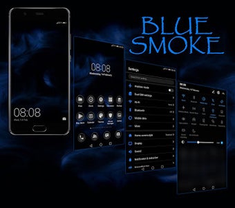 Imagen 2 para [EMUI 5/8/9.0]Blue Smoke …