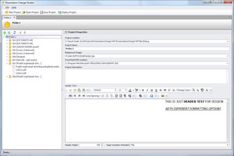 Imagen 2 para Presentation Changer Buil…