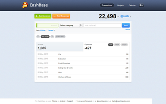 Imagen 0 para CashBase for Chrome