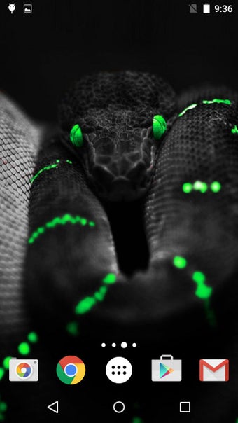 Imagen 3 para Snakes Live Wallpaper
