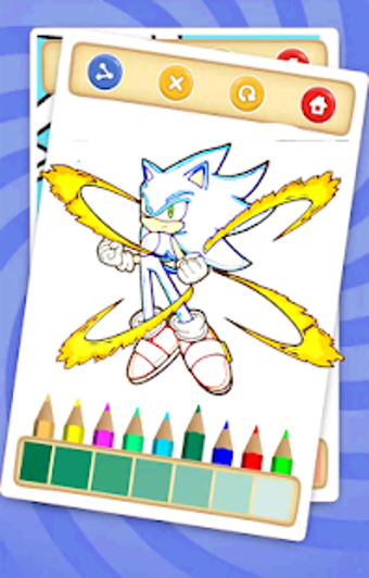 Image 1 for Coloring Book For Sonic 2…