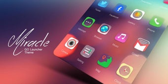 Imagen 3 para Miracle GO Launcher Theme