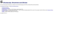 Image 0 for GSview