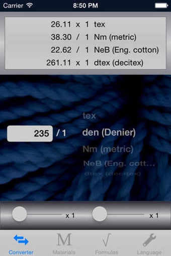 Imagen 0 para Yarn Count