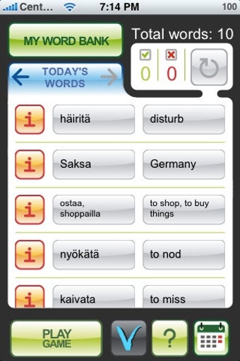Image 0 for MyWords - Learn Finnish V…