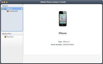 Imagen 0 para 4Media iPhone Contacts Tr…