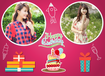 Image 2 for Happy Birthday Frame