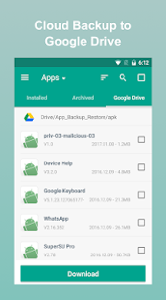 Image 3 for App Backup & Restore Pro