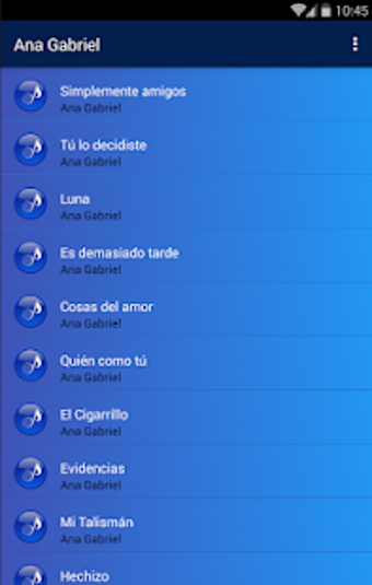 Imagen 0 para Musica Ana Gabriel
