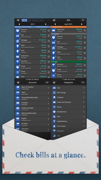 Image 0 for Bills Monitor Pro - Bill …