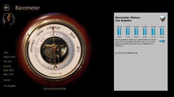 Imagen 1 para Barometer for Windows 10