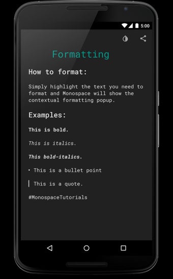 Imagen 0 para Monospace Writer BETA