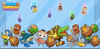 Image 0 for Crazy Animals: Merge Drop…