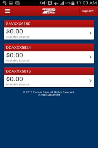 Image 1 for Pioneer Bank Mobile App