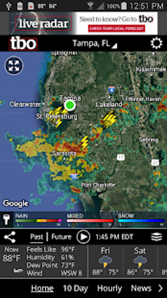 Image 0 for Tampa Bay weather from tb…