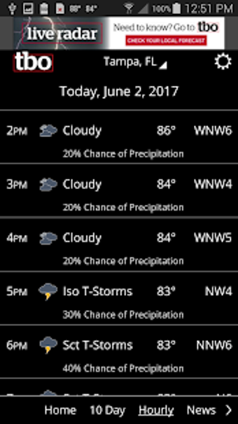 Image 1 for Tampa Bay weather from tb…