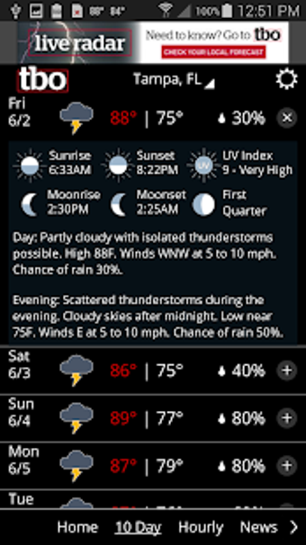 Image 3 for Tampa Bay weather from tb…