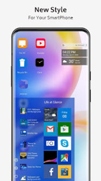 Imagen 1 para OnePlus 8 Theme for Compu…