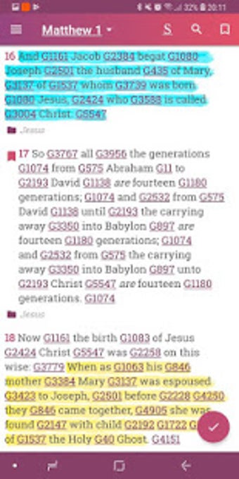 Imagen 2 para Bible with Strong's Conco…