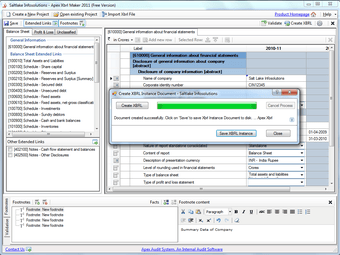 Image 0 for Apex XBRL Maker 2011