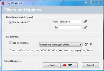 Image 2 for Easy Zip Wizard