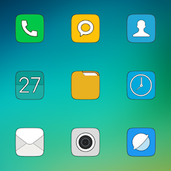Image 1 for Miui Carbon - Icon Pack